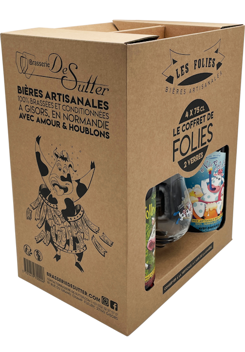 Coffret Folies 75cl