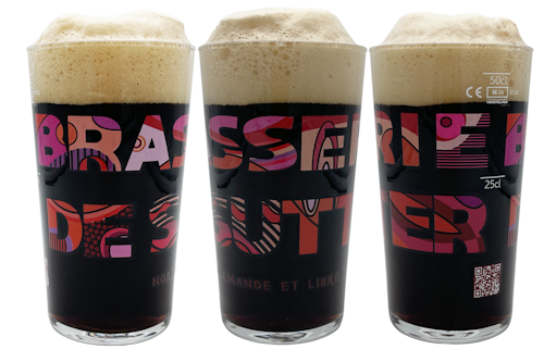 VERRE Brasserie De Sutter 50CL