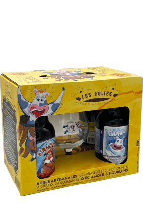 Coffret Folies 33cl
